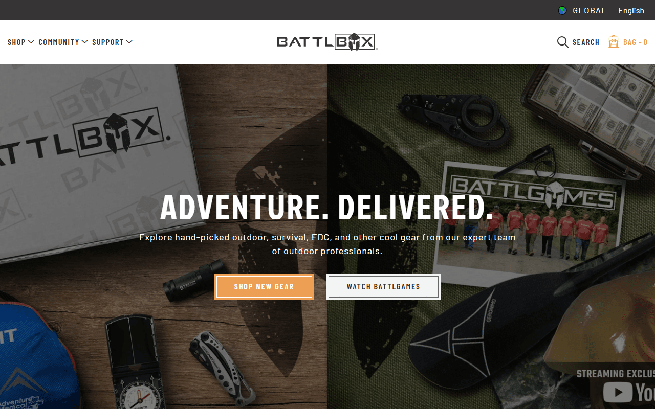 BattlBox — screenshot