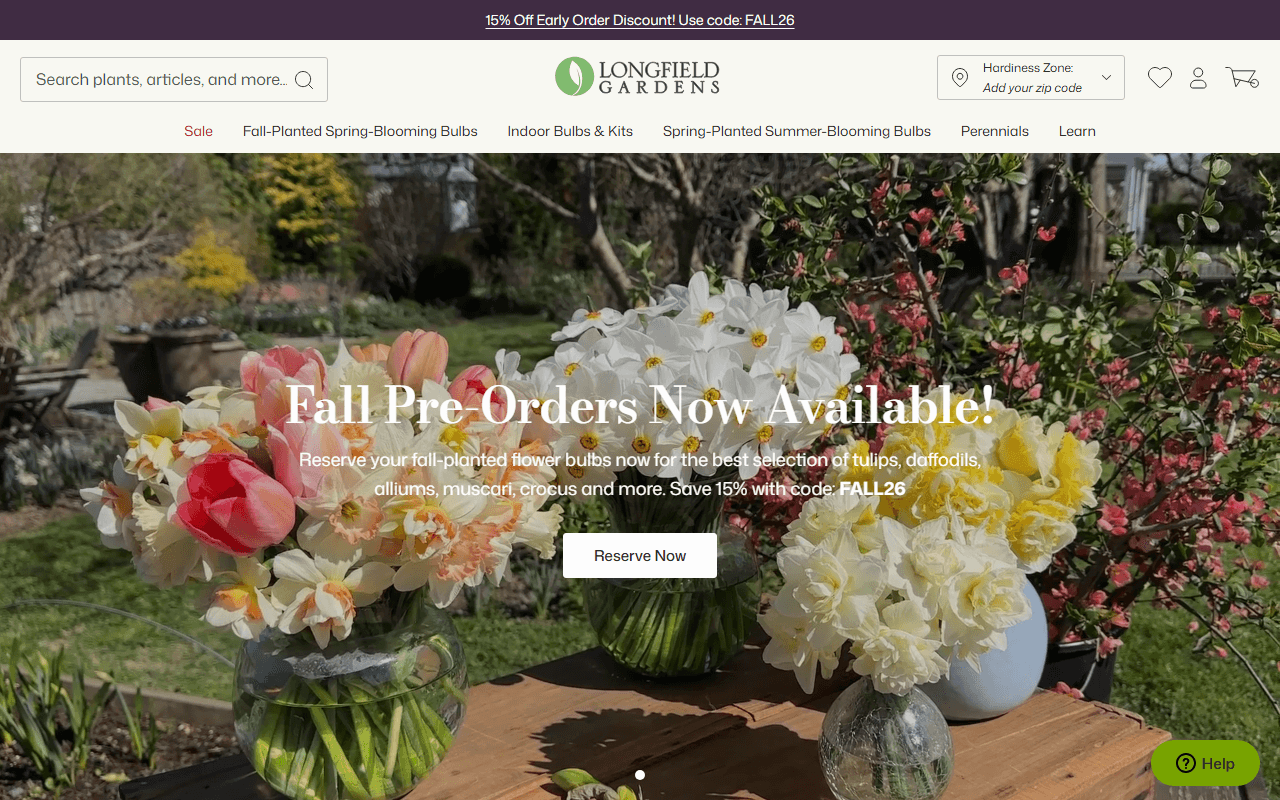 Longfield Gardens — screenshot